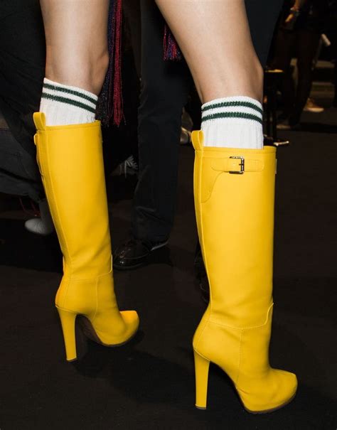 dsquared2 high heel rain boots.